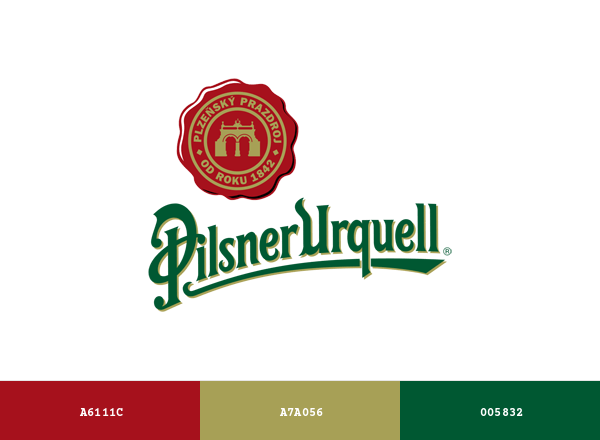 Pilsner Urquell Brand & Logo Color Palette