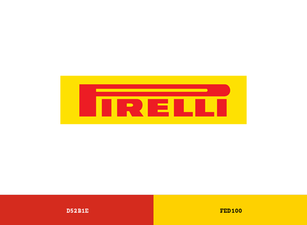 Pirelli Brand & Logo Color Palette