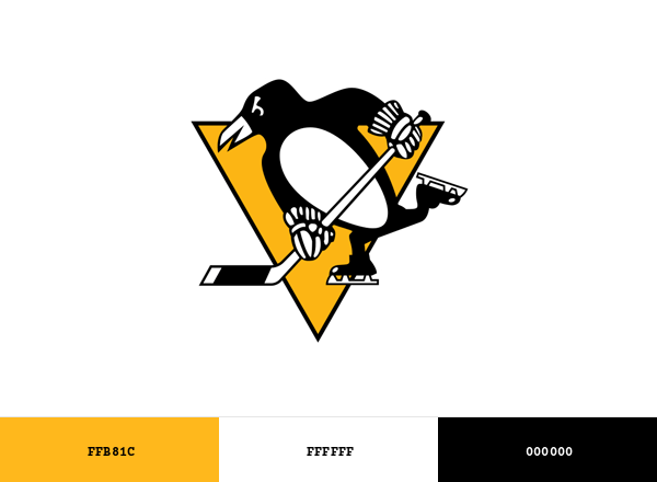 Pittsburgh Penguins Brand & Logo Color Palette