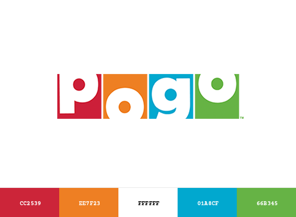 Pogo Brand & Logo Color Palette