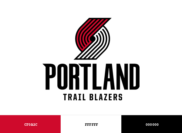 Portland Trail Blazers Brand & Logo Color Palette