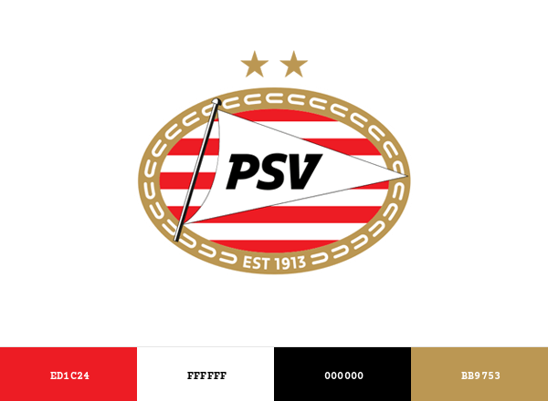 PSV Eindhoven Brand & Logo Color Palette