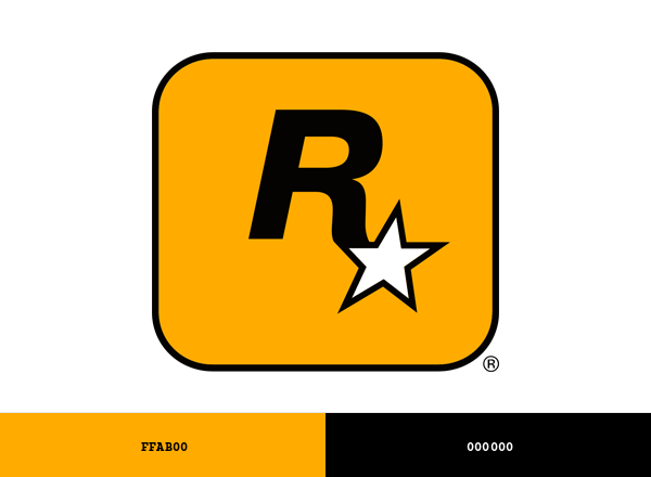 Rockstar Games Brand & Logo Color Palette