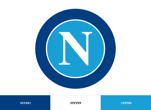 S.S.C. Napoli Brand & Logo Color Palette