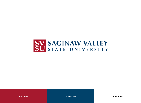 Saginaw Valley State University Brand & Logo Color Palette