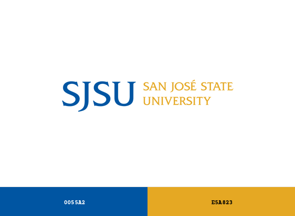 San Jose State University (SJSU) Brand & Logo Color Palette