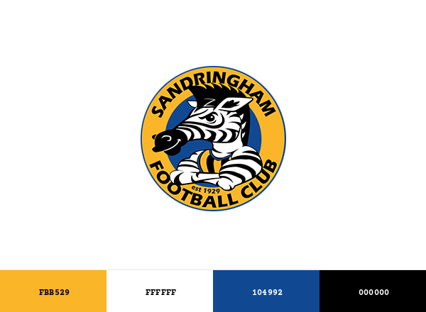 Sandringham Football Club Brand & Logo Color Palette