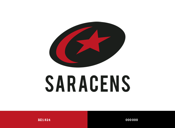 Saracens Brand & Logo Color Palette