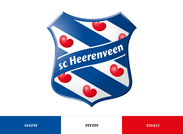 SC Heerenveen Brand & Logo Color Palette