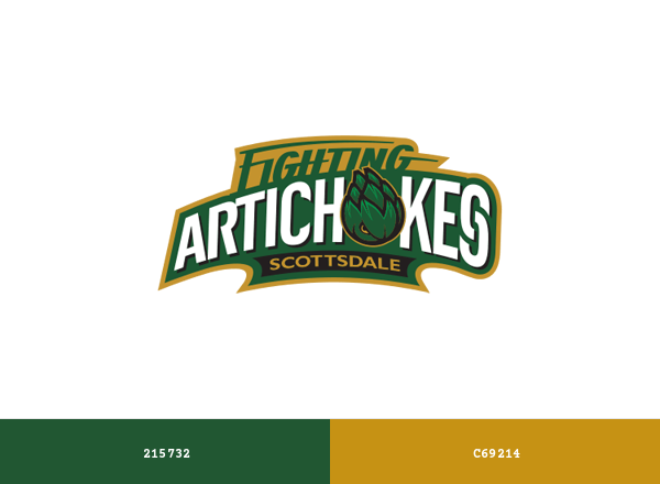Scottsdale Fighting Artichokes Brand & Logo Color Palette