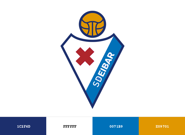SD Eibar Brand & Logo Color Palette