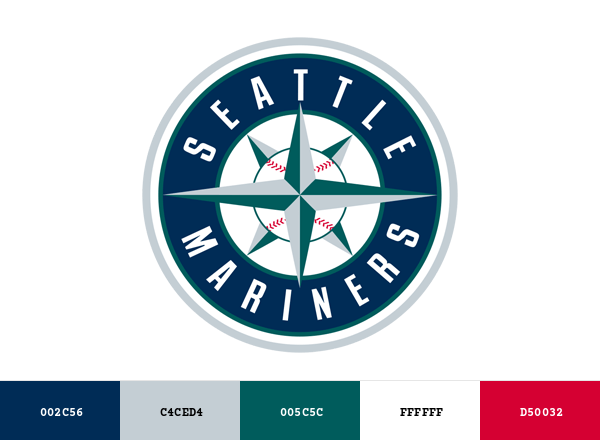 Seattle Mariners Brand & Logo Color Palette