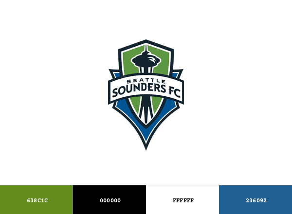 Seattle Sounders Football Club Brand & Logo Color Palette