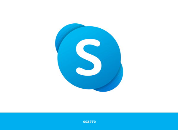 Skype Brand & Logo Color Palette