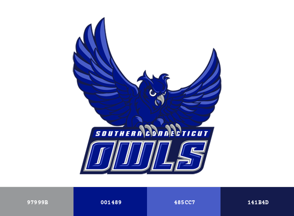 Southern Connecticut Owls Brand & Logo Color Palette