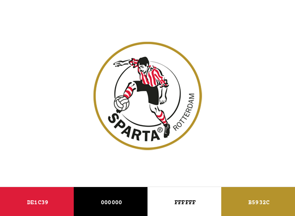 Sparta Rotterdam Brand & Logo Color Palette