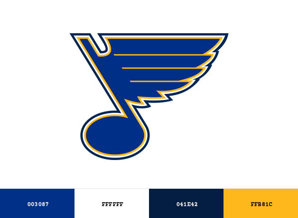 St. Louis Blues Brand & Logo Color Palette