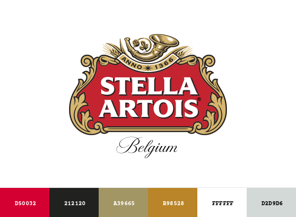 Stella Artois Brand & Logo Color Palette