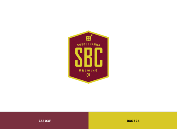 Susquehanna Brewing Co. Brand & Logo Color Palette