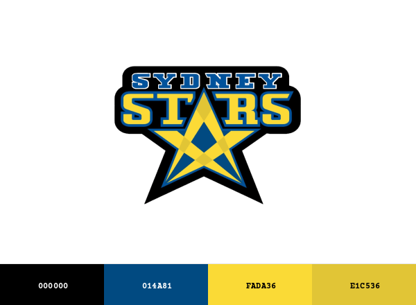 Sydney Stars Brand & Logo Color Palette