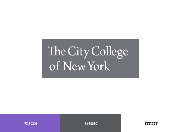 The City College of New York (CCNY) Brand & Logo Color Palette