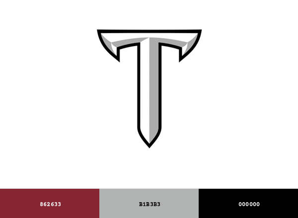 Troy Trojans Brand & Logo Color Palette