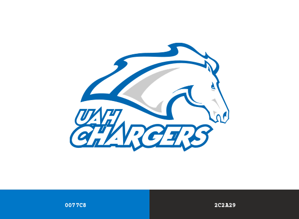 UAH Chargers Brand & Logo Color Palette