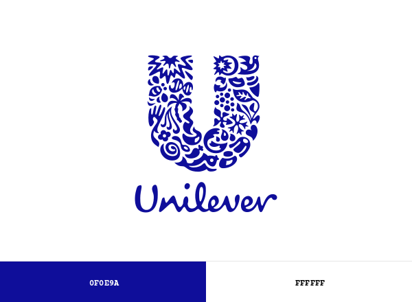 Unilever Brand & Logo Color Palette