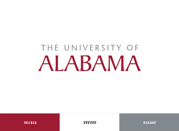 University of Alabama Brand & Logo Color Palette