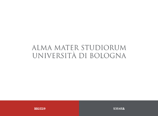 University of Bologna Brand & Logo Color Palette