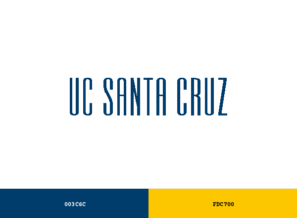University of California, Santa Cruz (UCSC) Brand & Logo Color Palette