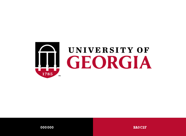 University of Georgia (UGA) Brand & Logo Color Palette