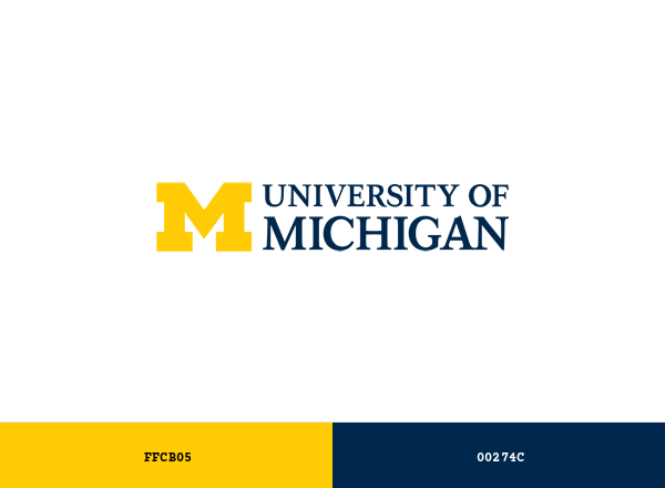 University of Michigan (UMich) Brand & Logo Color Palette