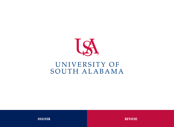 University of South Alabama Brand & Logo Color Palette