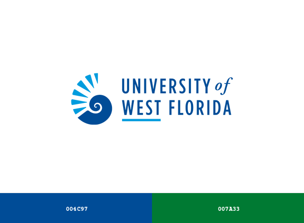 University of West Florida (UWF) Brand & Logo Color Palette