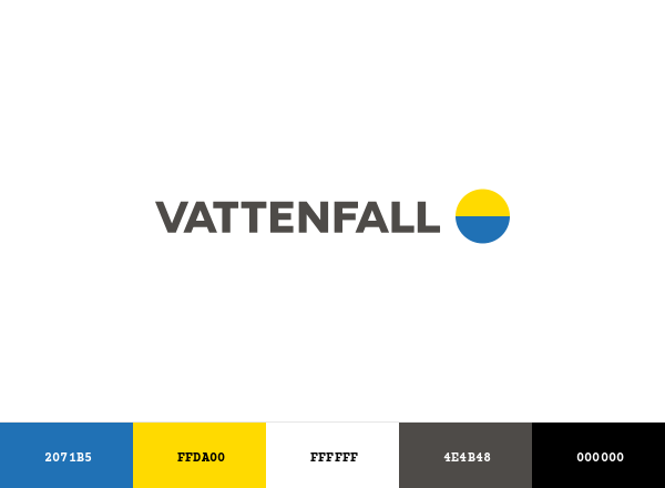 Vattenfall Brand & Logo Color Palette