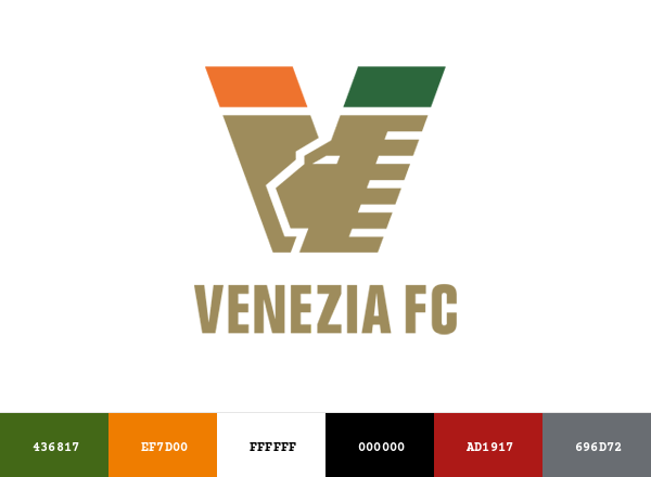 Venezia F.C. Brand & Logo Color Palette