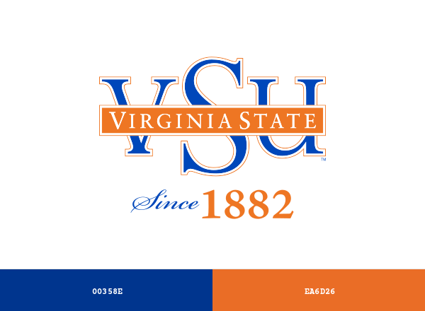 Virginia State University Brand & Logo Color Palette