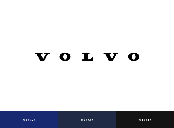 Volvo Brand & Logo Color Palette