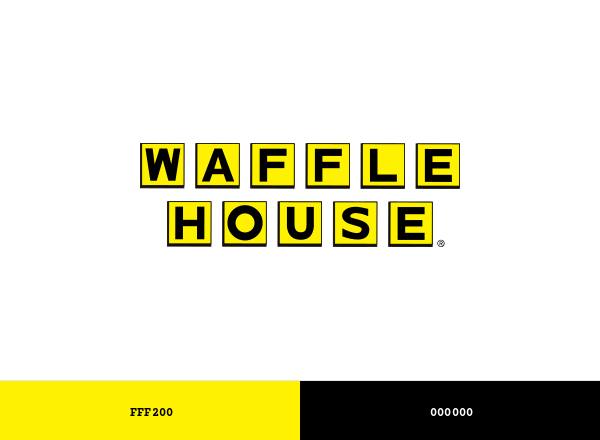 Waffle House Brand & Logo Color Palette