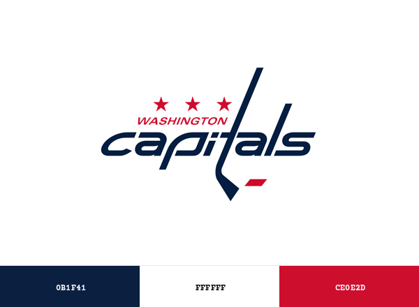 Washington Capitals Brand & Logo Color Palette