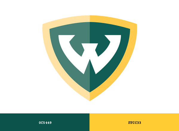 Wayne State Warriors Brand & Logo Color Palette
