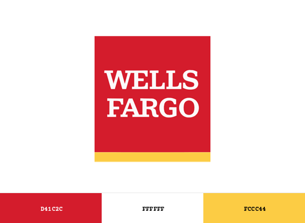 Wells Fargo Brand & Logo Color Palette