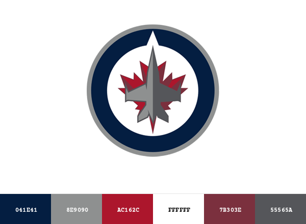 Winnipeg Jets Brand & Logo Color Palette