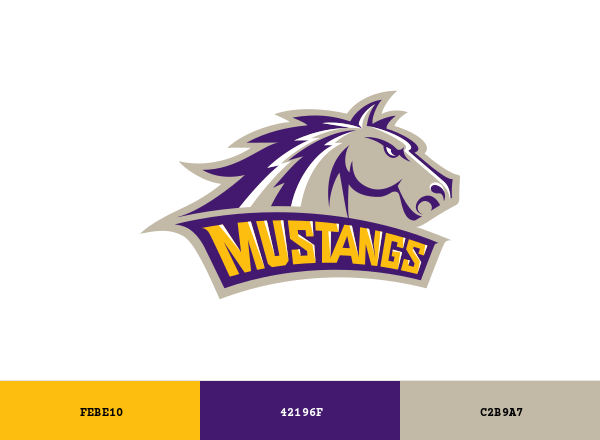 WNMU Mustangs Brand & Logo Color Palette
