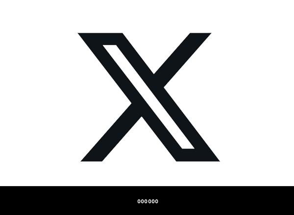 X Corp Brand & Logo Color Palette