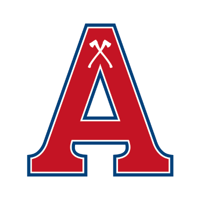 Acadia Axemen and Axewomen Brand Logo