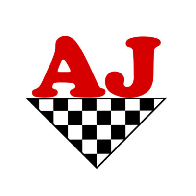 AJ Stationers Brand Logo Preview