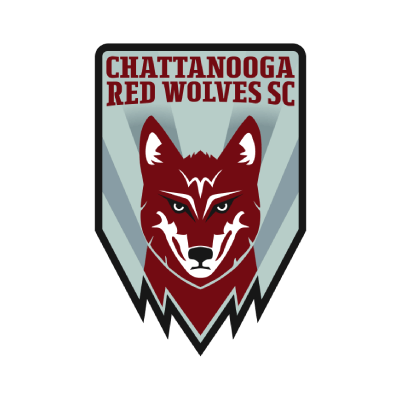 Chattanooga Red Wolves SC Brand Logo