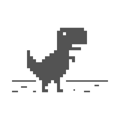 Chrome Dino Brand Logo Preview